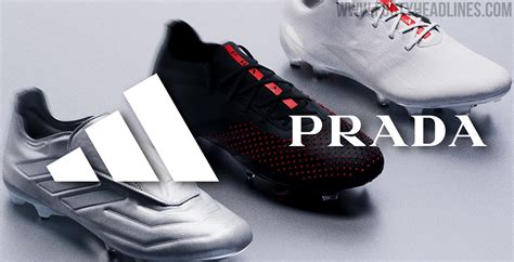 Adidas football shoes for Prada